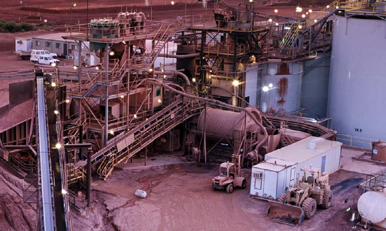 Mine site