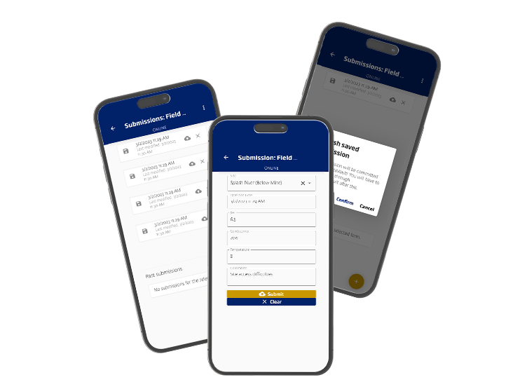 EnviroDataVault 3Mobile Mockup